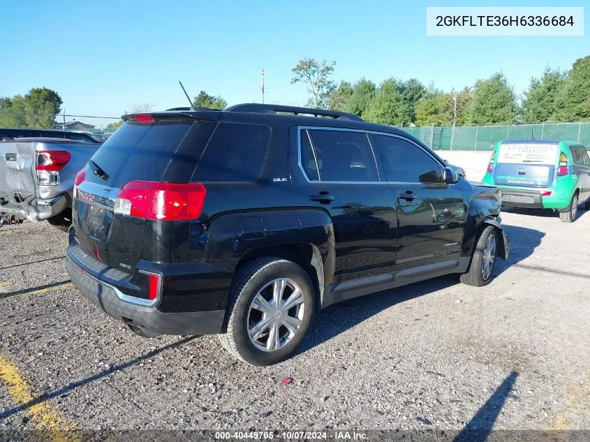 2017 GMC Terrain Sle-2 VIN: 2GKFLTE36H6336684 Lot: 40449705