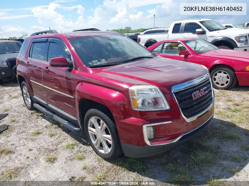 2017 GMC Terrain Sle-2 VIN: 2GKFLNE38H6140452 Lot: 40477624