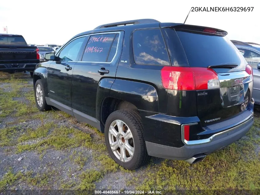 2017 GMC Terrain Sle-2 VIN: 2GKALNEK6H6329697 Lot: 40485667