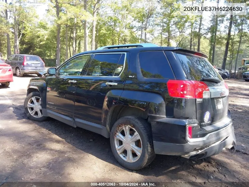 2017 GMC Terrain Slt VIN: 2GKFLUE37H6224630 Lot: 40512063