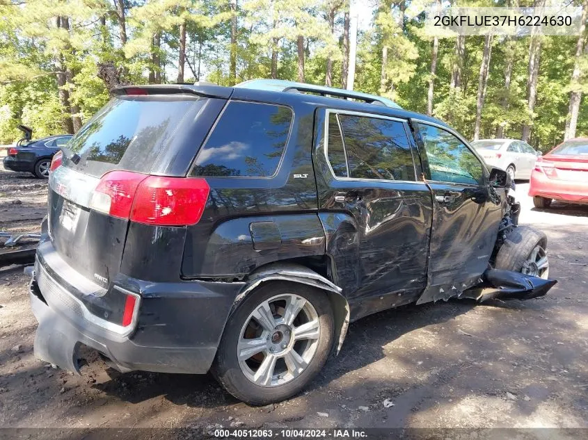 2017 GMC Terrain Slt VIN: 2GKFLUE37H6224630 Lot: 40512063