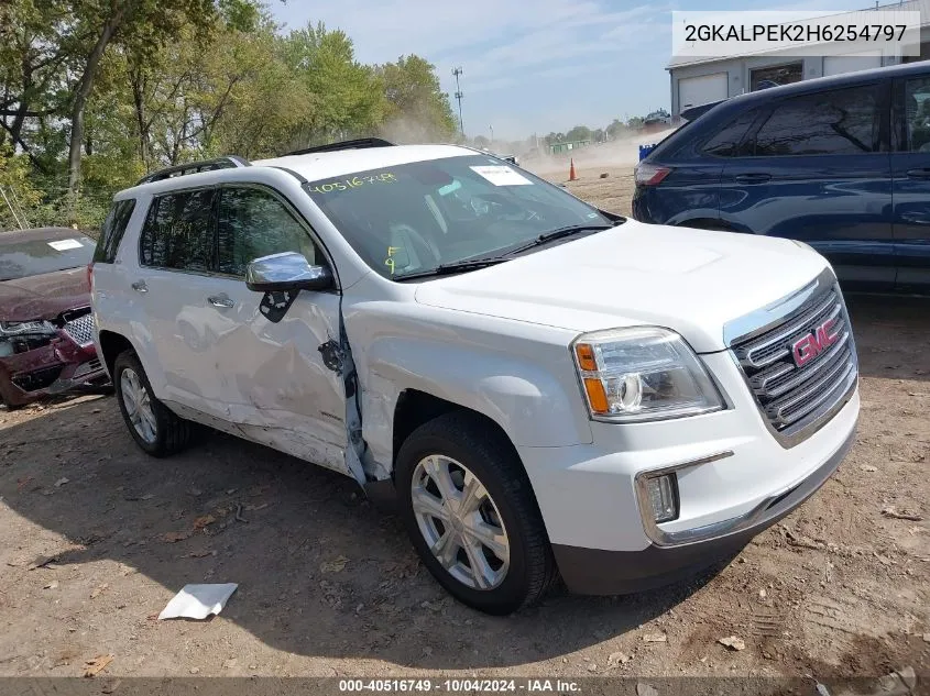 2017 GMC Terrain Slt VIN: 2GKALPEK2H6254797 Lot: 40516749