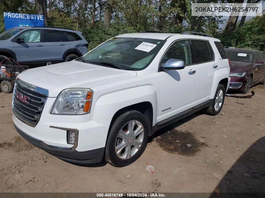 2017 GMC Terrain Slt VIN: 2GKALPEK2H6254797 Lot: 40516749