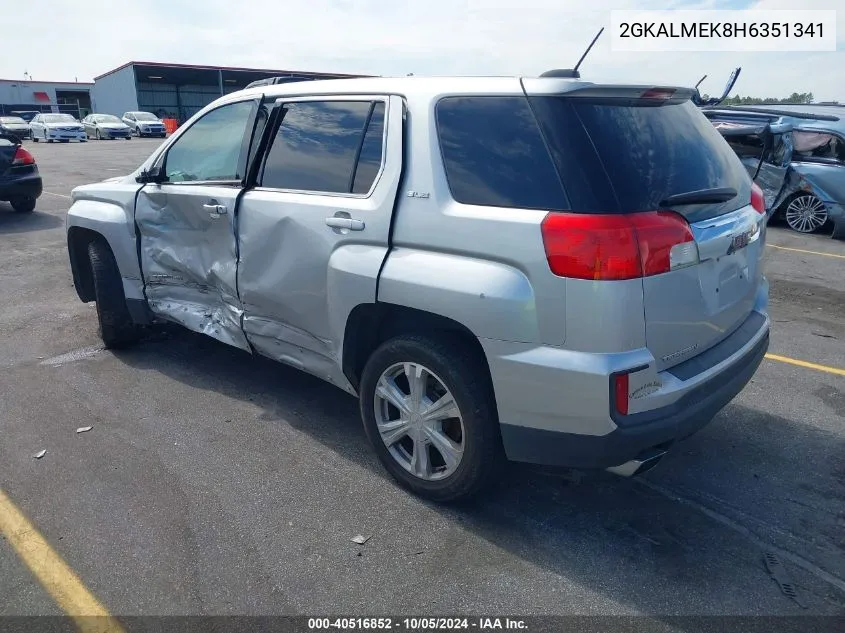 2017 GMC Terrain Sle VIN: 2GKALMEK8H6351341 Lot: 40516852