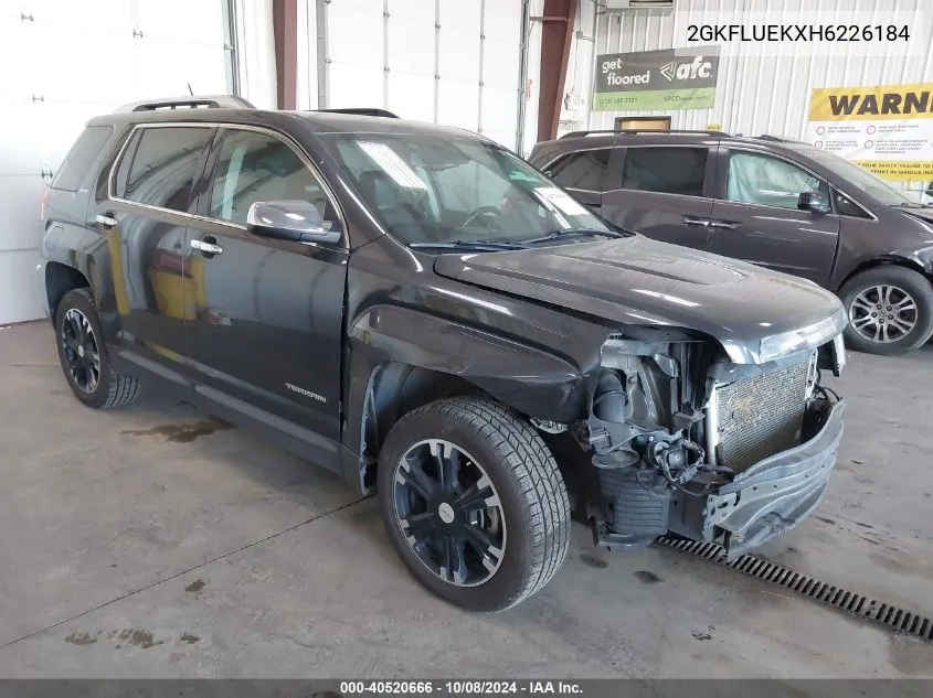 2017 GMC Terrain Slt VIN: 2GKFLUEKXH6226184 Lot: 40520666