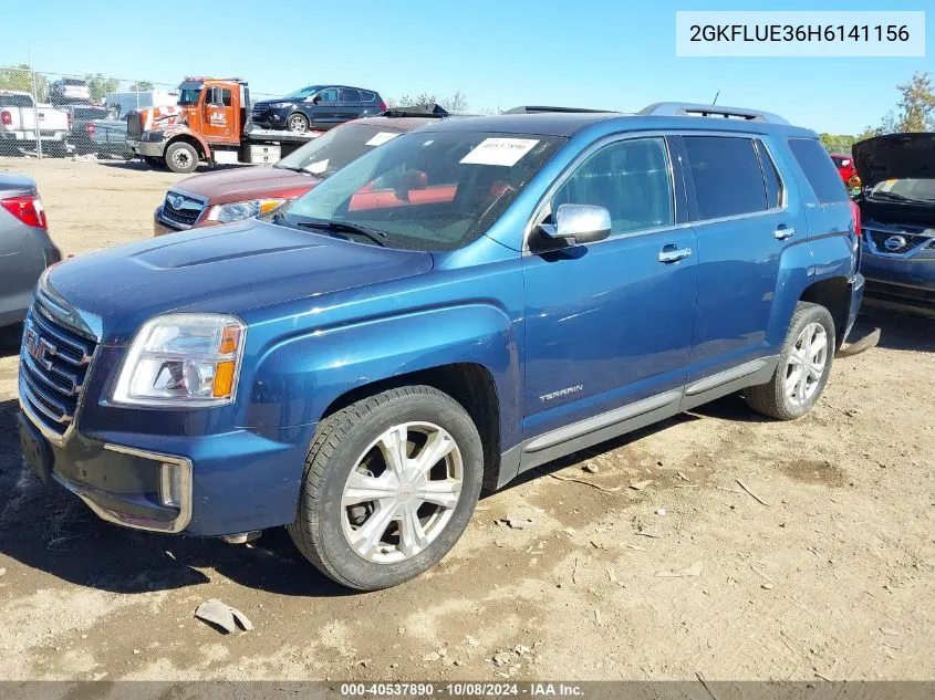 2017 GMC Terrain Slt VIN: 2GKFLUE36H6141156 Lot: 40537890