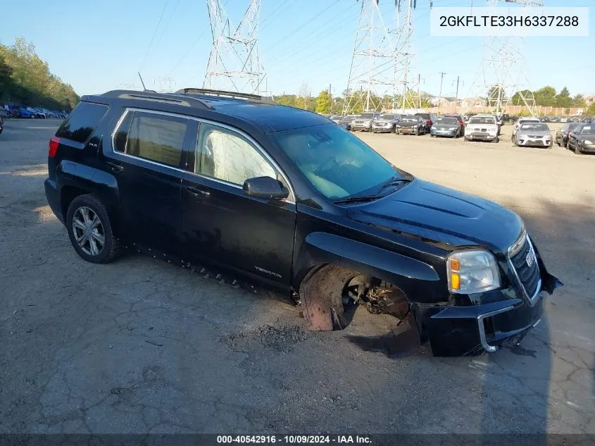 2017 GMC Terrain Sle VIN: 2GKFLTE33H6337288 Lot: 40542916