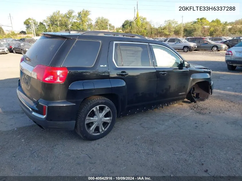 2017 GMC Terrain Sle VIN: 2GKFLTE33H6337288 Lot: 40542916