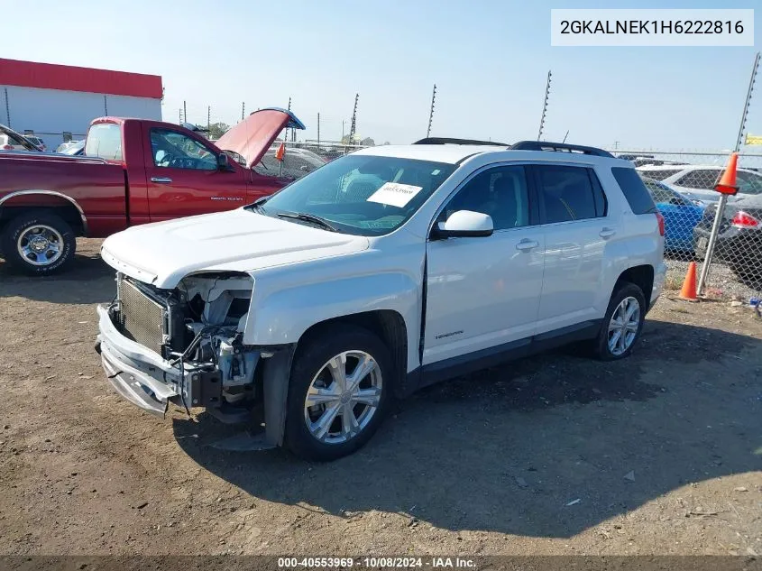 2017 GMC Terrain Sle-2 VIN: 2GKALNEK1H6222816 Lot: 40553969