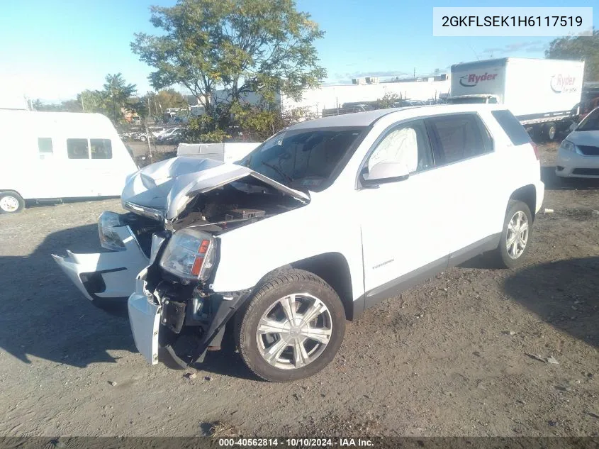 2017 GMC Terrain Sle-1 VIN: 2GKFLSEK1H6117519 Lot: 40562814