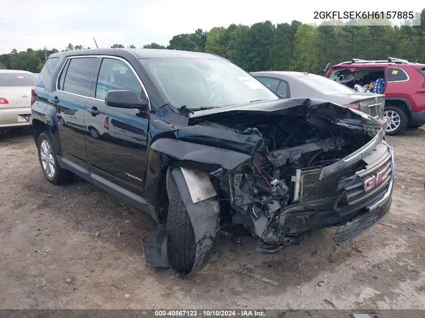 2017 GMC Terrain Sle-1 VIN: 2GKFLSEK6H6157885 Lot: 40567123