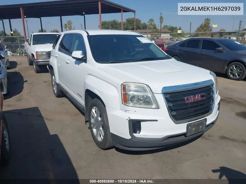 2017 GMC Terrain Sle-1 VIN: 2GKALMEK1H6297039 Lot: 40592650