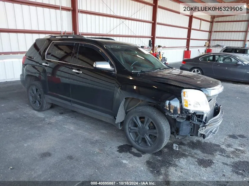 2GKFLUEK0H6329906 2017 GMC Terrain Slt