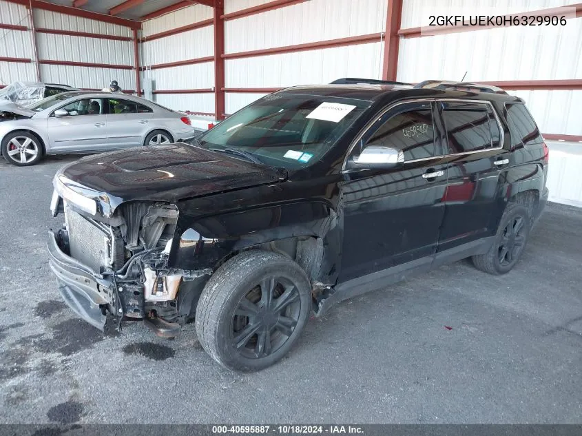 2GKFLUEK0H6329906 2017 GMC Terrain Slt