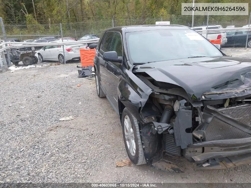 2017 GMC Terrain Sle-1 VIN: 2GKALMEK0H6264596 Lot: 40603865