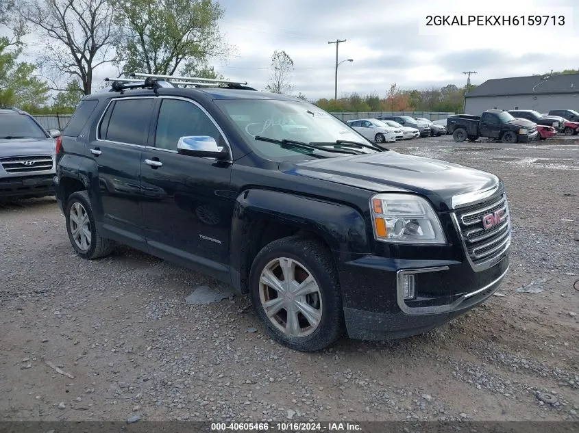 2017 GMC Terrain Slt VIN: 2GKALPEKXH6159713 Lot: 40605466