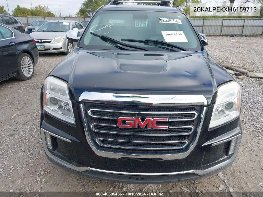 2017 GMC Terrain Slt VIN: 2GKALPEKXH6159713 Lot: 40605466