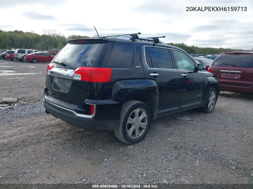 2017 GMC Terrain Slt VIN: 2GKALPEKXH6159713 Lot: 40605466