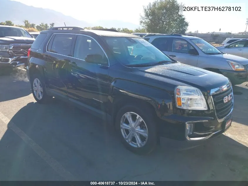 2017 GMC Terrain Sle-2 VIN: 2GKFLTE37H6278102 Lot: 40618737