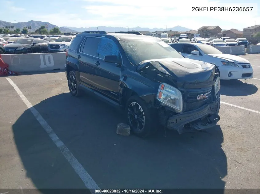 2GKFLPE38H6236657 2017 GMC Terrain Slt