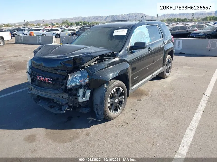 2017 GMC Terrain Slt VIN: 2GKFLPE38H6236657 Lot: 40623832