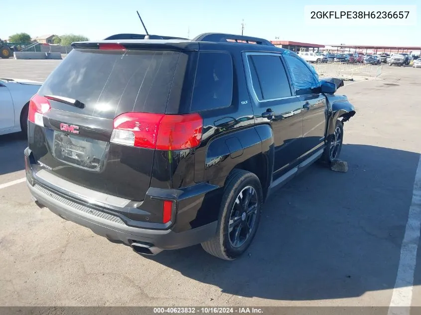 2017 GMC Terrain Slt VIN: 2GKFLPE38H6236657 Lot: 40623832