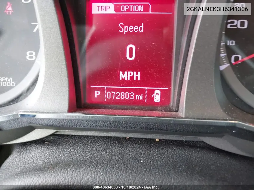 2GKALNEK3H6341306 2017 GMC Terrain Sle-2