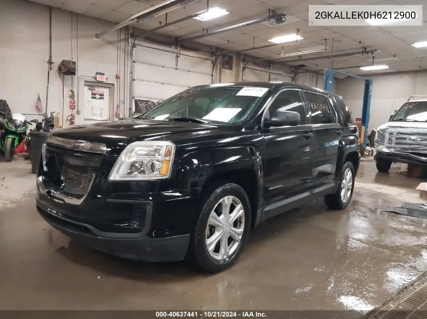 2GKALLEK0H6212900 2017 GMC Terrain Sl