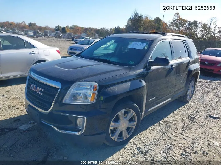 2017 GMC Terrain Sle-2 VIN: 2GKFLTEK2H6252658 Lot: 40785130