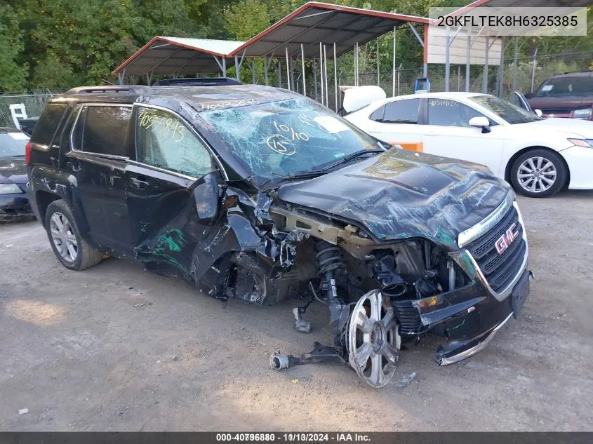 2017 GMC Terrain Sle-2 VIN: 2GKFLTEK8H6325385 Lot: 40796880