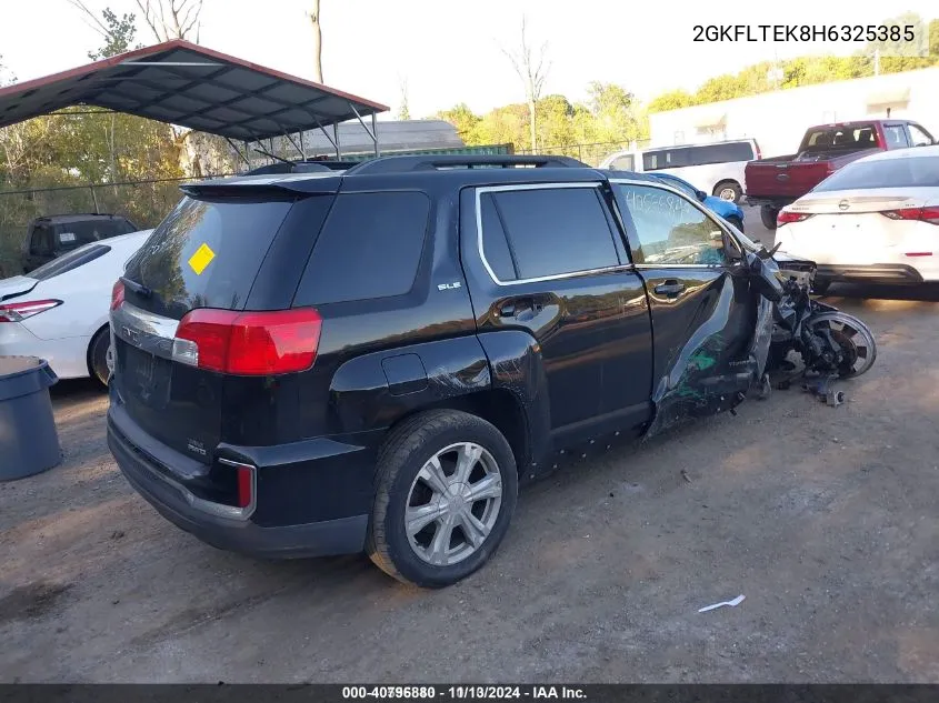 2017 GMC Terrain Sle-2 VIN: 2GKFLTEK8H6325385 Lot: 40796880