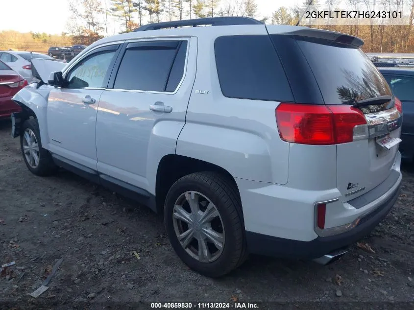 2017 GMC Terrain Sle-2 VIN: 2GKFLTEK7H6243101 Lot: 40859830