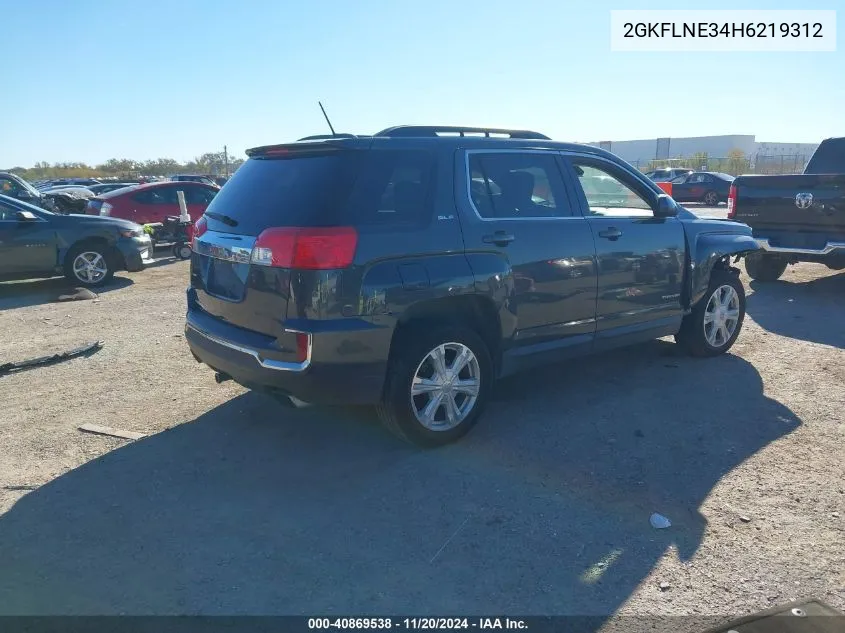 2017 GMC Terrain Sle-2 VIN: 2GKFLNE34H6219312 Lot: 40869538