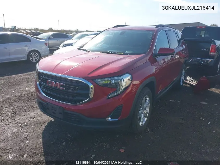 3GKALUEUXJL216414 2018 GMC Terrain Sle