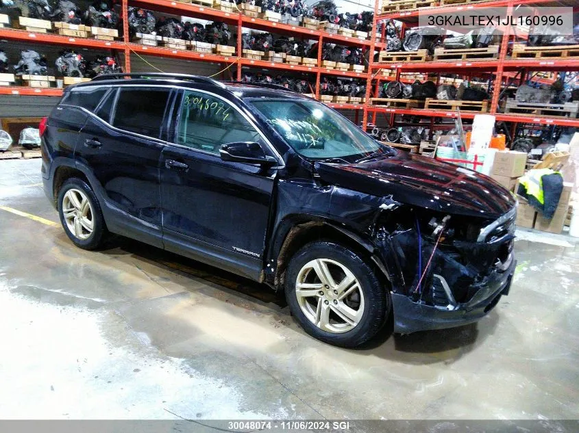 2018 GMC Terrain Sle VIN: 3GKALTEX1JL160996 Lot: 30048074