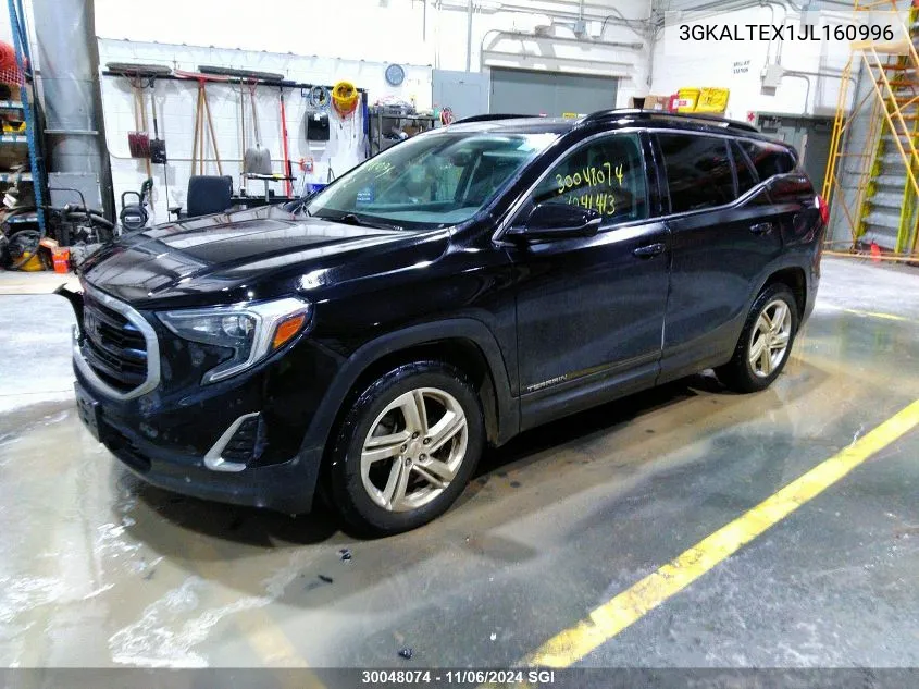 2018 GMC Terrain Sle VIN: 3GKALTEX1JL160996 Lot: 30048074