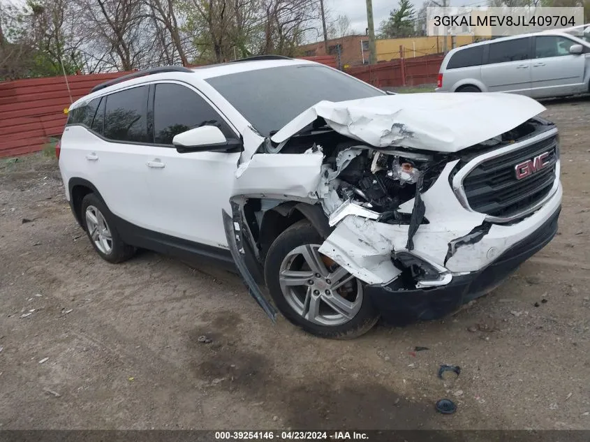 2018 GMC Terrain Sle VIN: 3GKALMEV8JL409704 Lot: 39254146