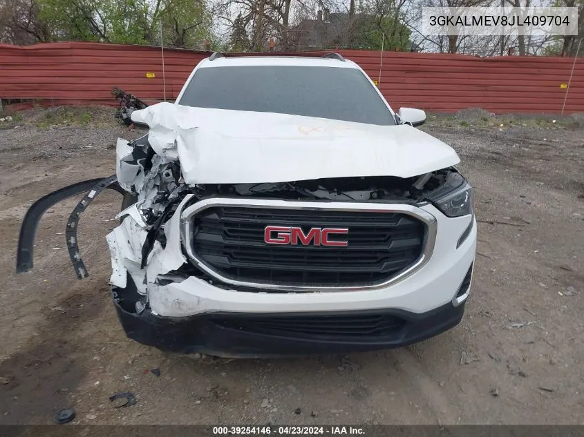 2018 GMC Terrain Sle VIN: 3GKALMEV8JL409704 Lot: 39254146