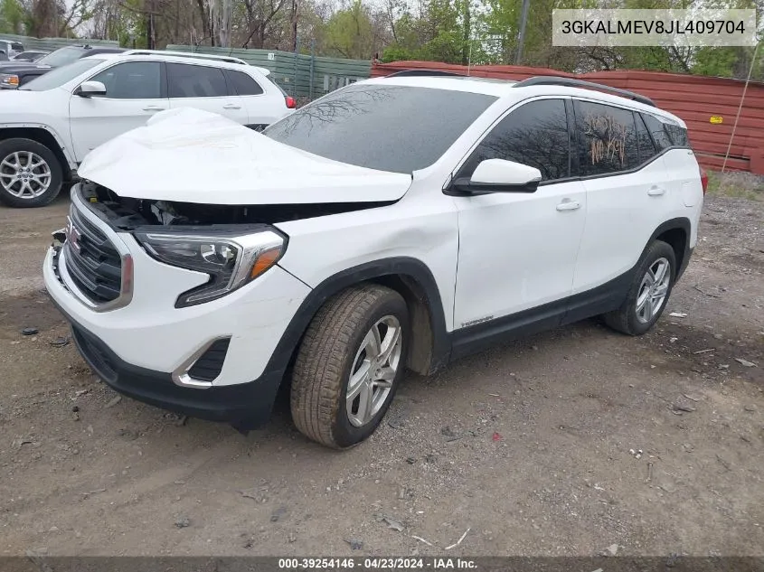 2018 GMC Terrain Sle VIN: 3GKALMEV8JL409704 Lot: 39254146