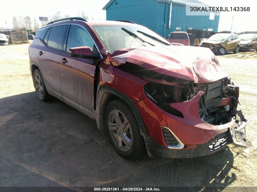 2018 GMC Terrain Sle VIN: 3GKALTEX8JL143368 Lot: 39281361