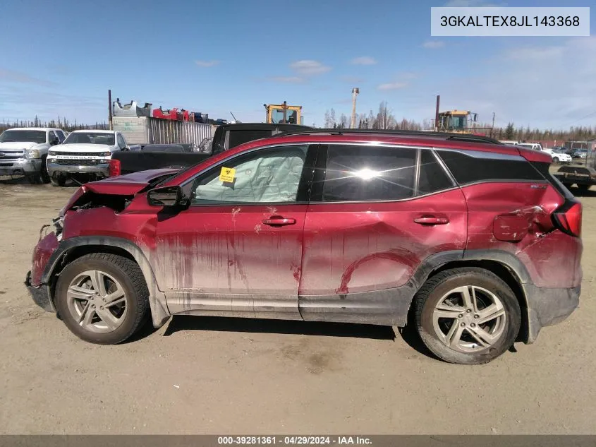 3GKALTEX8JL143368 2018 GMC Terrain Sle