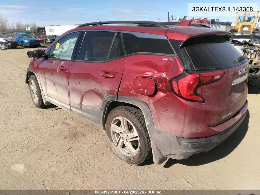 3GKALTEX8JL143368 2018 GMC Terrain Sle