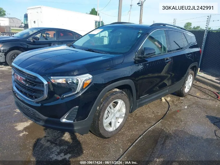 2018 GMC Terrain Sle Diesel VIN: 3GKALUEU2JL242991 Lot: 39617424