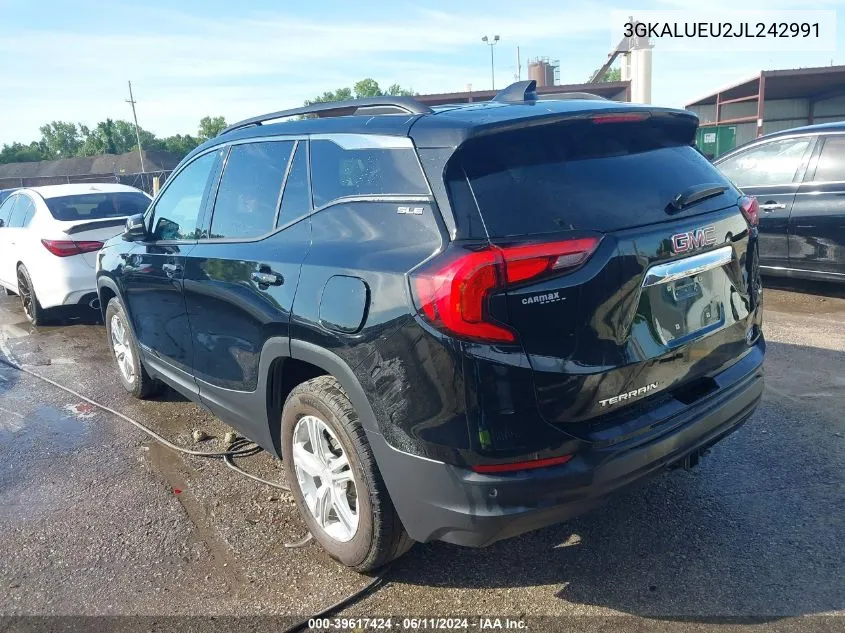 2018 GMC Terrain Sle Diesel VIN: 3GKALUEU2JL242991 Lot: 39617424