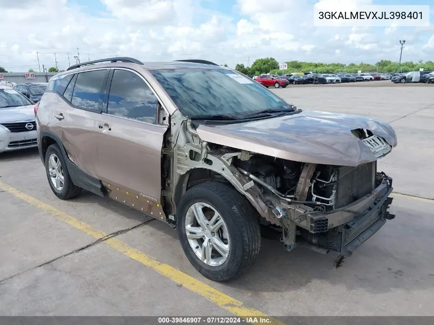 3GKALMEVXJL398401 2018 GMC Terrain Sle