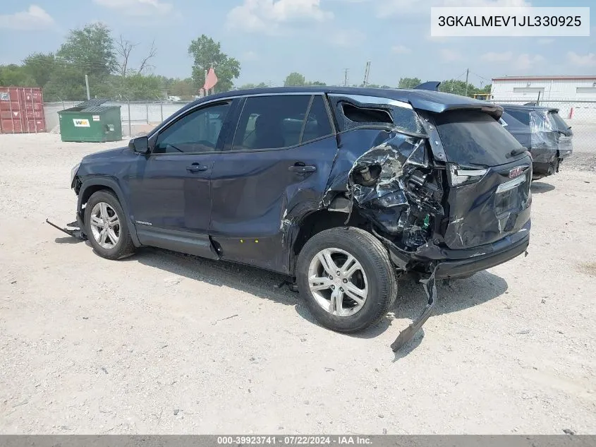 2018 GMC Terrain Sle VIN: 3GKALMEV1JL330925 Lot: 39923741