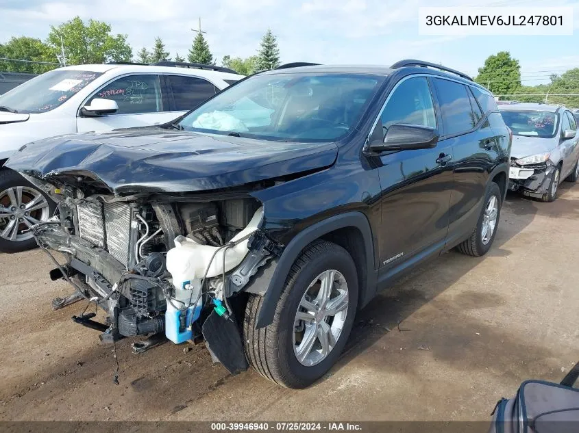 3GKALMEV6JL247801 2018 GMC Terrain Sle