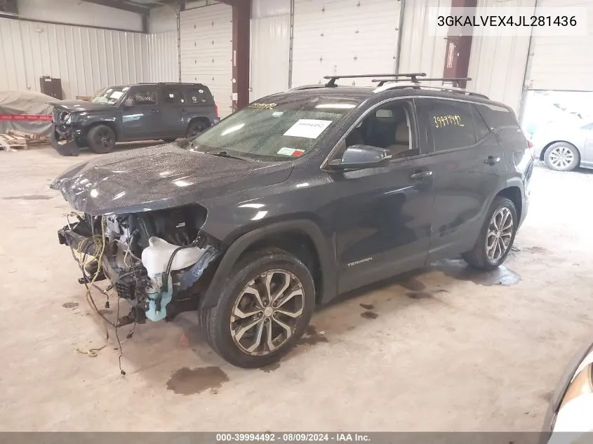 2018 GMC Terrain Slt VIN: 3GKALVEX4JL281436 Lot: 39994492