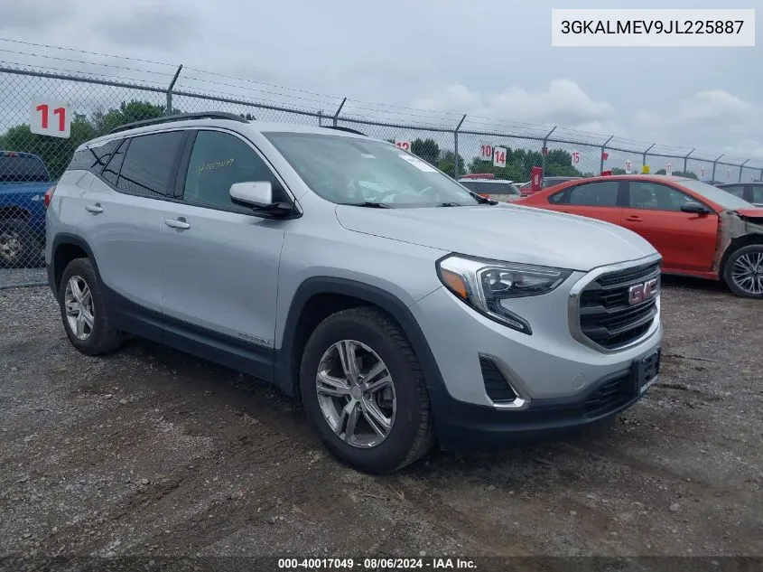 2018 GMC Terrain Sle VIN: 3GKALMEV9JL225887 Lot: 40017049