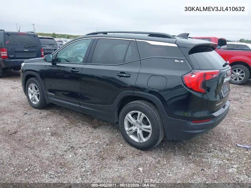 3GKALMEV3JL410632 2018 GMC Terrain Sle